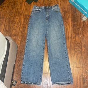 High rise mom jeans - worn once